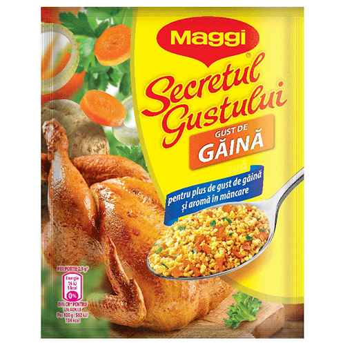 MAGGI TASTE OF SECRET VEGETABLE CHICKEN FLAVOR CONDIMENTS 400G