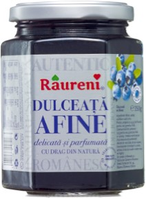 BLUEBERRY CONFITURE RAURENI 350G