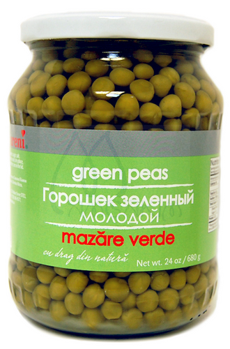 GREEN PEAS RAURENI 680G