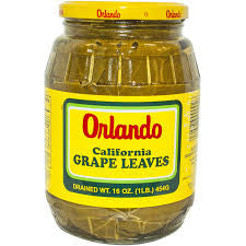 ORLANDO Vine Leaves 16oz (dr. wt.) jar