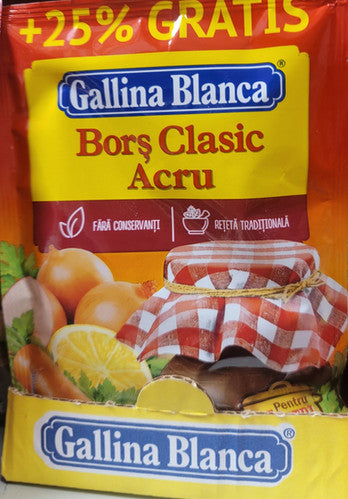 VEGETABLE MIX GALLINA BLANCA SEASONING BORSCH 50G