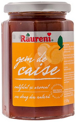 APRICOT JAM RAURENI 370G