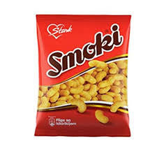 STARK Smoki Puffed Snacks with peanut 50g bag